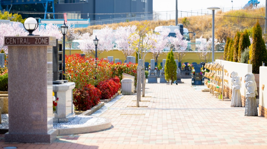 園内の風景